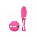 Виброяйцо Dorcel Secret Delight Magenta с пультом ДУ, с турборежимом и голосовым управлением