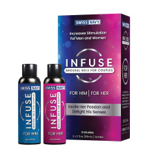 Возбуждающие гели для пар Swiss Navy Infuse Arousal Gels for Couples 2×59 мл