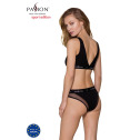 Трусики с прозрачной вставкой Passion PS002 PANTIES black, size L