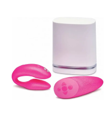 Вібромасажер для пар We-Vibe Chorus, Pink