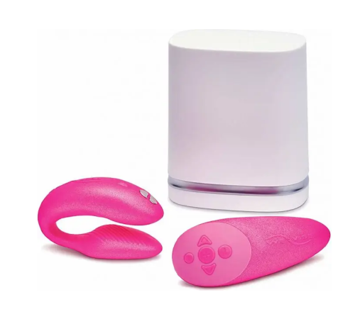 Вібромасажер для пар We-Vibe Chorus, Pink