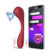 Вакуумний вагінально-кліторальний стимулятор Magic Motion Bobi Red, керування зі смартфона