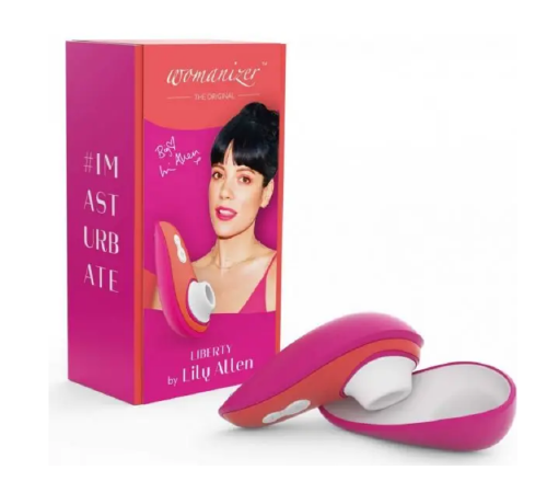 Бесконтактный стимулятор клитора Womanizer Liberty by Lily Allen Rebellious Pink