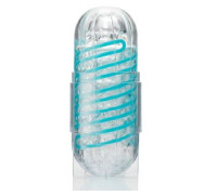 Мастурбатор Tenga Spinner 01 Tetra з пружною стимулювальною спіраллю всередині, ніжна спіраль