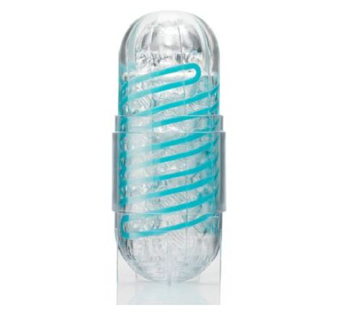 Мастурбатор Tenga Spinner 01 Tetra с упругой стимулирующей спиралью внутри, нежная спираль
