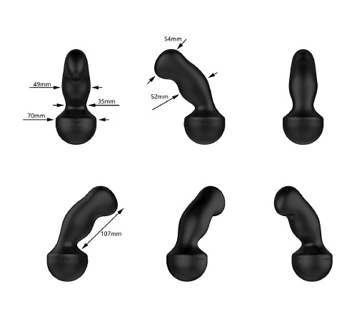 Вибромассажер простаты Nexus Gyro Vibe EXTREME: массаж простаты без рук, новый размер