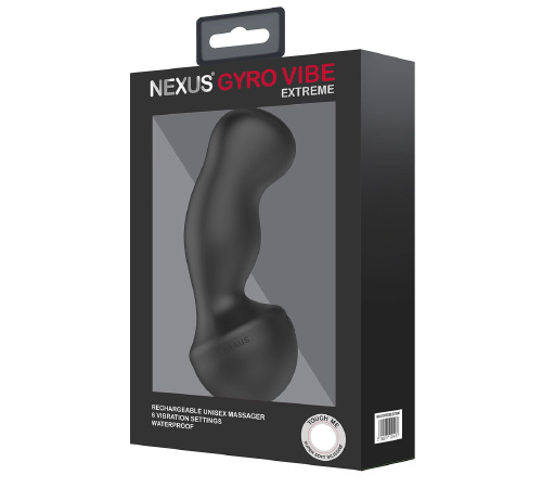 Вибромассажер простаты Nexus Gyro Vibe EXTREME: массаж простаты без рук, новый размер
