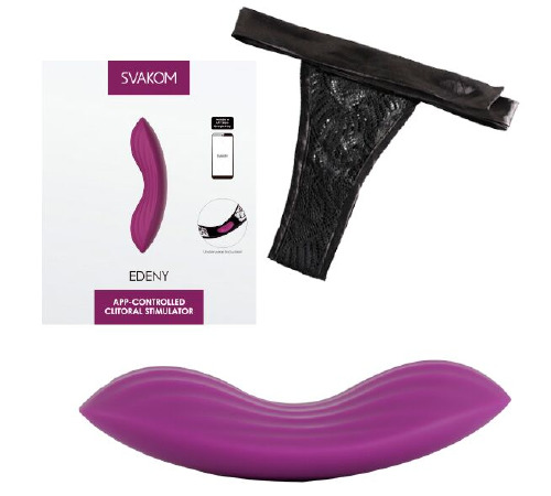 Клиторальный вибратор Svakom Edeny Violet