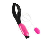 Віброяйце Adrien Lastic Playball для стимуляції точки А, з турборежимом, кріплення до ноги