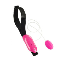 Виброяйцо Adrien Lastic Playball для стимуляции точки А, с турборежимом, крепление к ноге