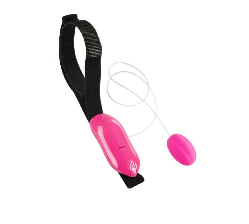 Віброяйце Adrien Lastic Playball для стимуляції точки А, з турборежимом, кріплення до ноги