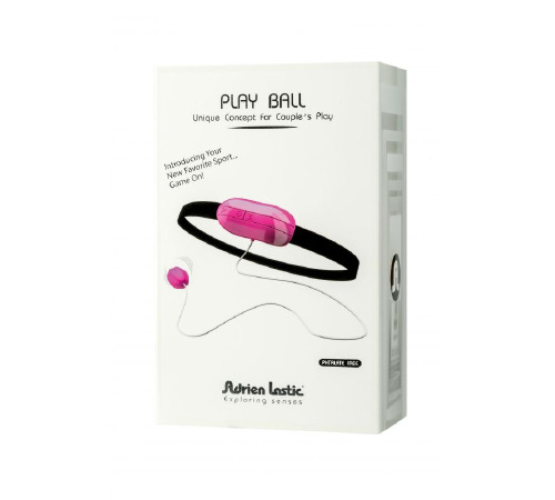 Віброяйце Adrien Lastic Playball для стимуляції точки А, з турборежимом, кріплення до ноги