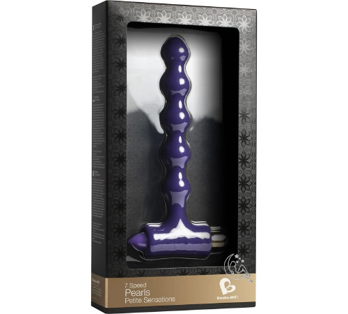 Анальный вибратор Rocks Off Petite Sensations - Pearls Purple