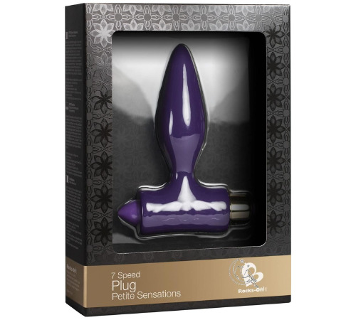 Анальний вібратор Rocks Off Petite Sensations — Plug Purple