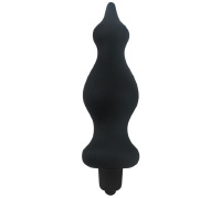 Анальная пробка с вибрацией Adrien Lastic Bullet Amuse Black, макс. диаметр 3,9см