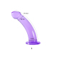 Фаллоимитатор на присоске Jiuxi, L, Фиолетовый