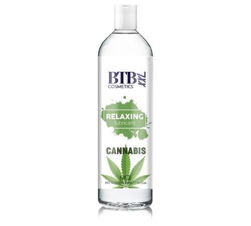 Смазка на гибридной основе BTB Relaxing Lubricant Cannabis (250 мл)