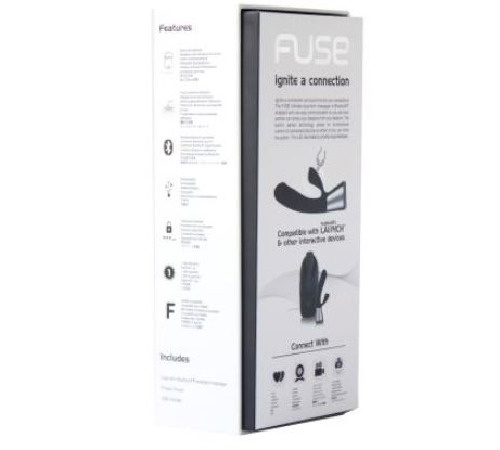 Інтерактивний вібратор-кролик Ohmibod Fuse for Kiiroo Black