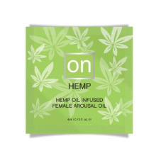 Пробник возбуждающего масла Sensuva - ON for Her Hemp Infused Arousal Oil (0,5 мл)