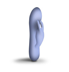 Вибратор-кролик SugarBoo Blissful Boo, работает от батарейки (в комплекте)