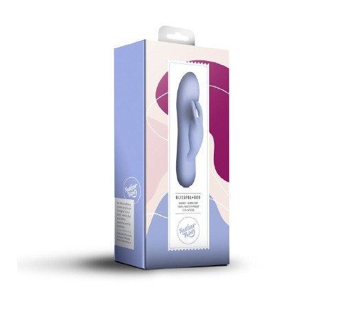 Вибратор-кролик SugarBoo Blissful Boo, работает от батарейки (в комплекте)