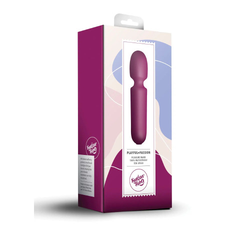 Вибромассажер SugarBoo Playful Passion, небольшой размер, работа от батареек (в комплекте)
