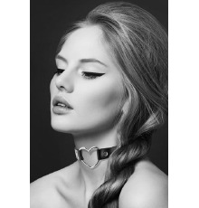 Чокер с сердечком Bijoux Pour Toi - HEART, экокожа