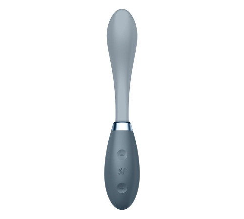 Вибратор Satisfyer G-Spot Flex 3 Grey, гибкий ствол с фиксацией положения