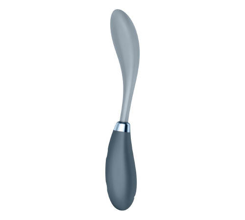 Вибратор Satisfyer G-Spot Flex 3 Grey, гибкий ствол с фиксацией положения