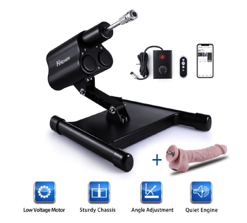 Смарт секс-машина Hismith AK-03 Sex Machine APP з фалоімітатором, особливо стійка, не потребує склад