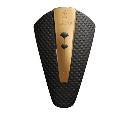 Клиторальный вибратор Shunga Obi Black