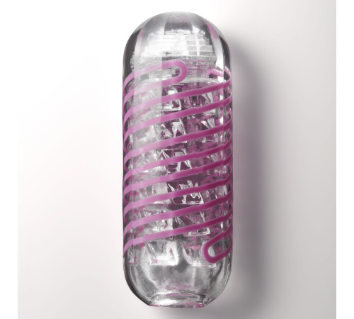Мастурбатор Tenga Spinner 06 Brick з пружною стимулювальною спіраллю всередині