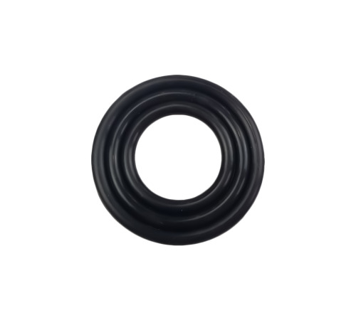 Набір силіконових ерекційних кілець, Чорний (3шт)