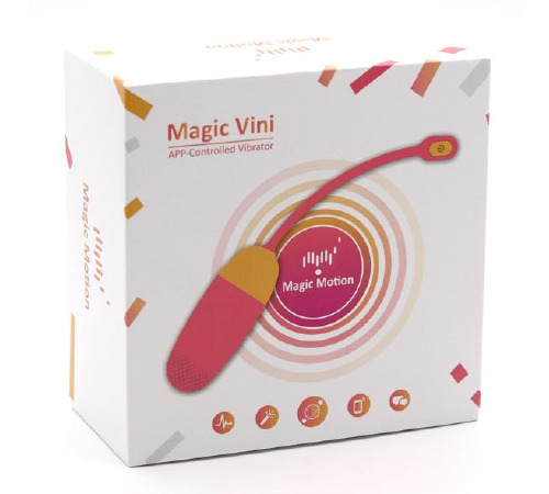 Смарт-виброяйцо Magic Motion Vini Orange, управление со смартфона