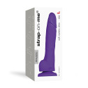 Реалістичний фалоімітатор Strap-On-Me SOFT REALISTIC DILDO Violet - Size L