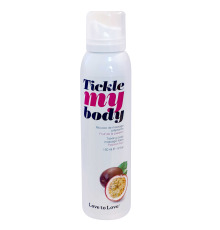 Массажная пена Love To Love TICKLE MY BODY Passion Fruit (150 мл) увлажняющая