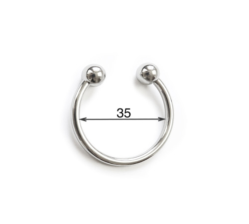 Полукольцо на пенис 35 мм