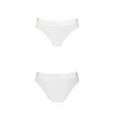 Трусики с прозрачной вставкой Passion PS002 PANTIES white, size M
