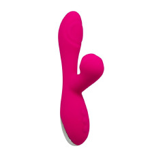Вибратор-кролик 3в1 Alive Caribbean Shine Magenta с вакуумом и пульсирующей стимуляцией точки G
