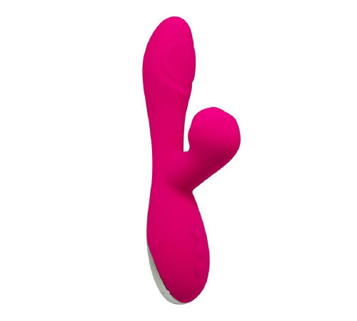 Вибратор-кролик 3в1 Alive Caribbean Shine Magenta с вакуумом и пульсирующей стимуляцией точки G