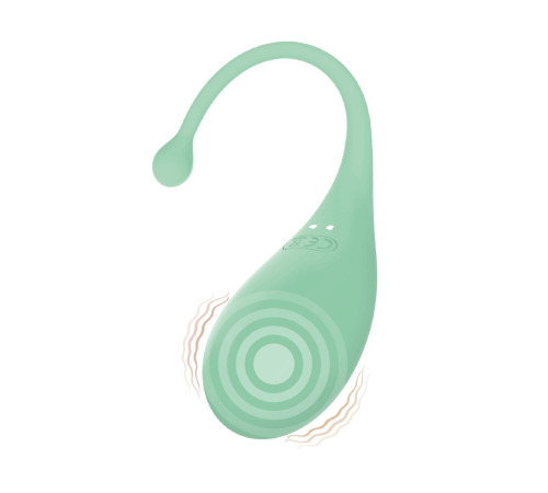 Смарт-виброяйцо Adrien Lastic Palpitation Mint с глубокой вибрацией