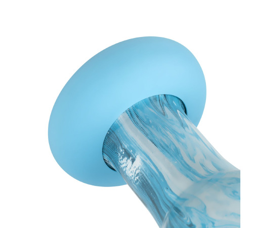 Скляний дилдо Gildo - Ocean Wave Glass Dildo