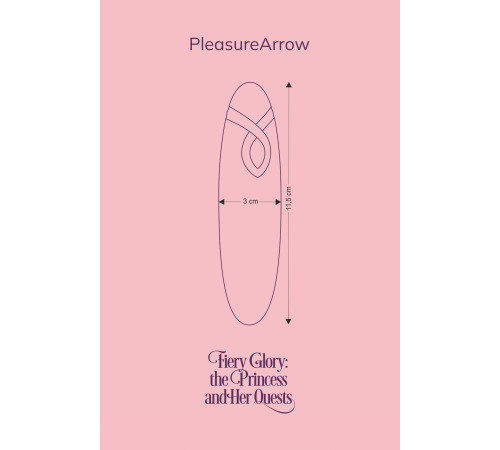 Мини-вибратор FairyGasm PleasureArrow gree