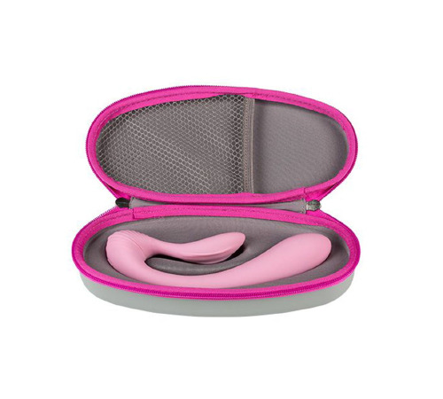 Вібратор Femintimate Dual Massager вагінально-кліторальний з чохлом для зберігання, 2 мотора