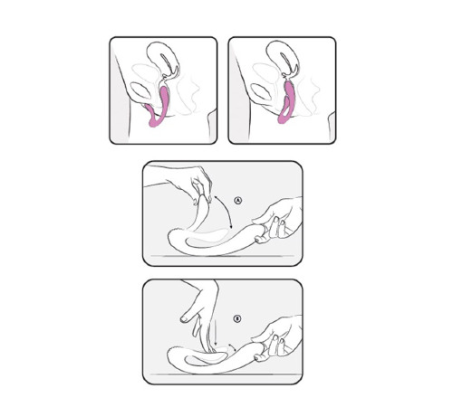 Вібратор Femintimate Dual Massager вагінально-кліторальний з чохлом для зберігання, 2 мотора