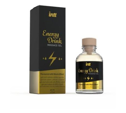 Массажный гель для интимных зон Intt Energy Drink (30 мл) разогревающий