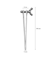 Металлический расширитель уретры  DB-109-5MM
