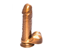 Фаллоимитатор золотой Chisa Dark muscle