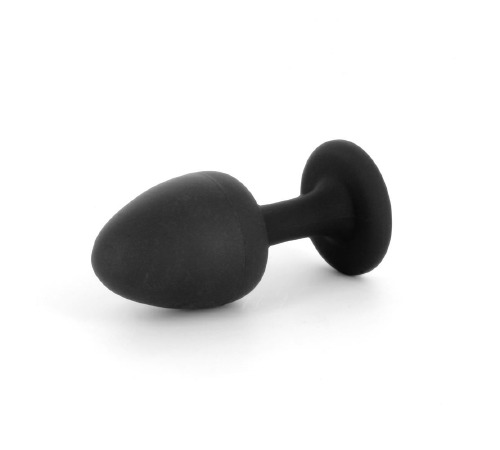 Анальная пробка Dorcel Geisha Plug Diamond M с шариком внутри, создает вибрации, макс. диаметр 3,2см