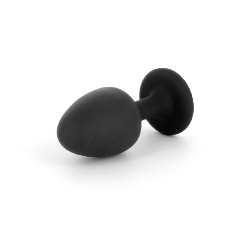 Анальная пробка Dorcel Geisha Plug Diamond M с шариком внутри, создает вибрации, макс. диаметр 3,2см